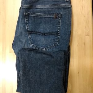 Buffalo David Bitton Jackson X Classic Straight Jeans Stretch 36 W x 30